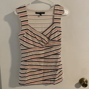White House Black Market striped top